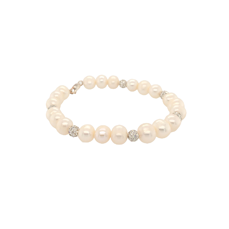 Pearl Crystal Bracelet - Essjai